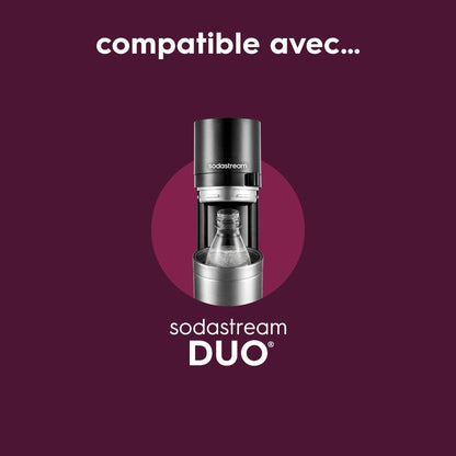 Carafe en verre DUO 1L