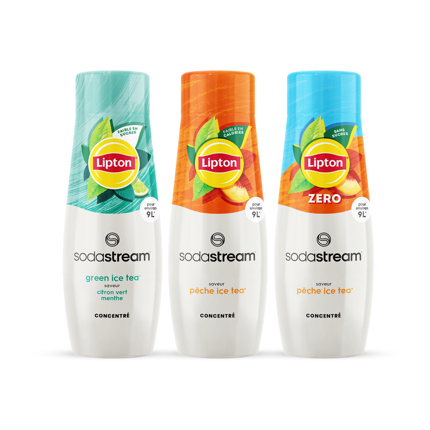 Trio Pack Sirop Lipton Ice Tea