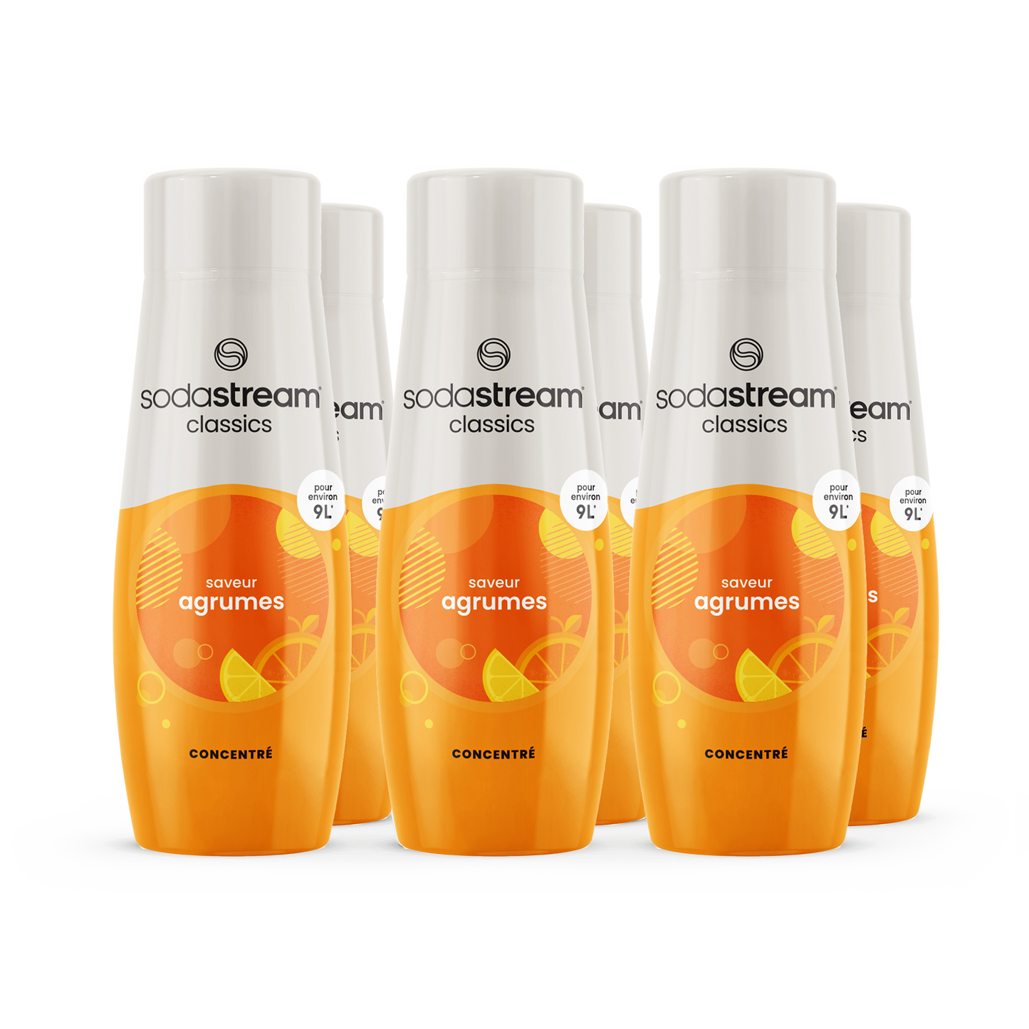 6-Pack Sirop Agrumes 440ml