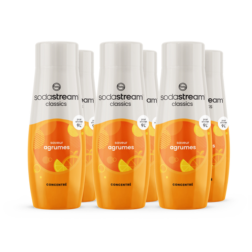 6-Pack Sirop Agrumes 440ml