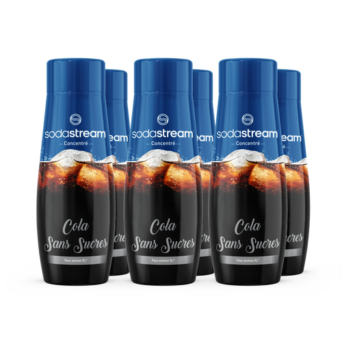 6-Pack Sirop Cola Sans Sucres 440ml