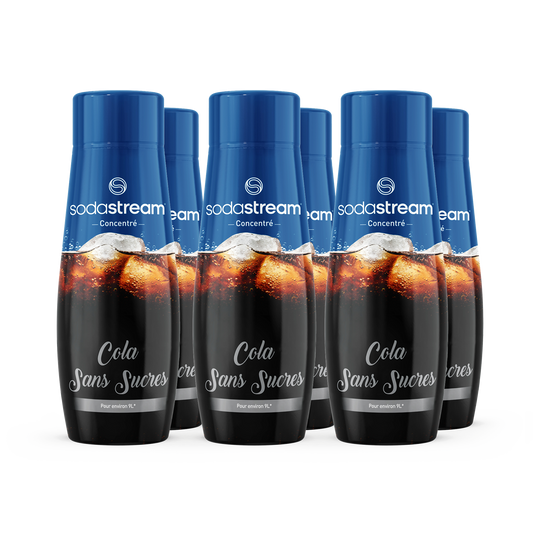 6-Pack Sirop Cola Sans Sucres 440ml