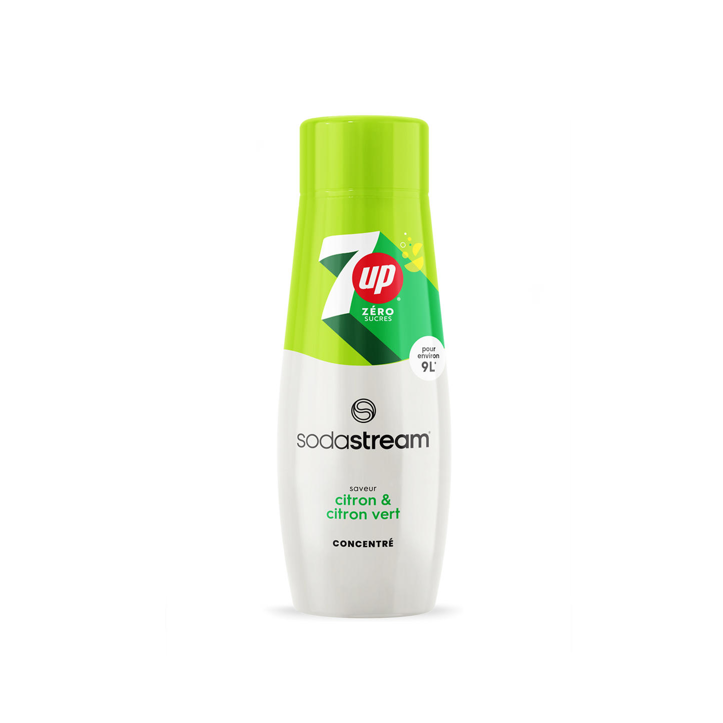 Sirop 7Up Zéro Sucres 440ml