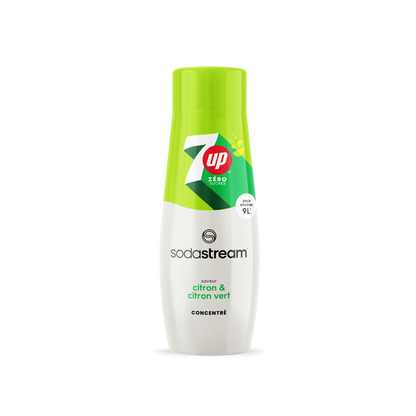 Sirop 7Up Zéro Sucres 440ml