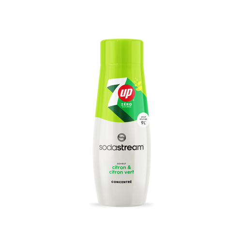 Sirop 7Up Zéro Sucres 440ml