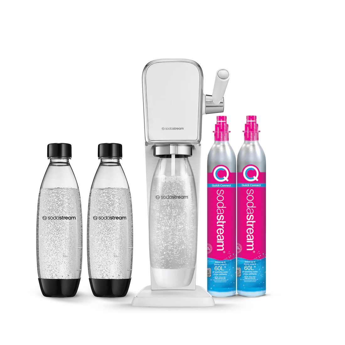 sodastream art blanc pack maxi