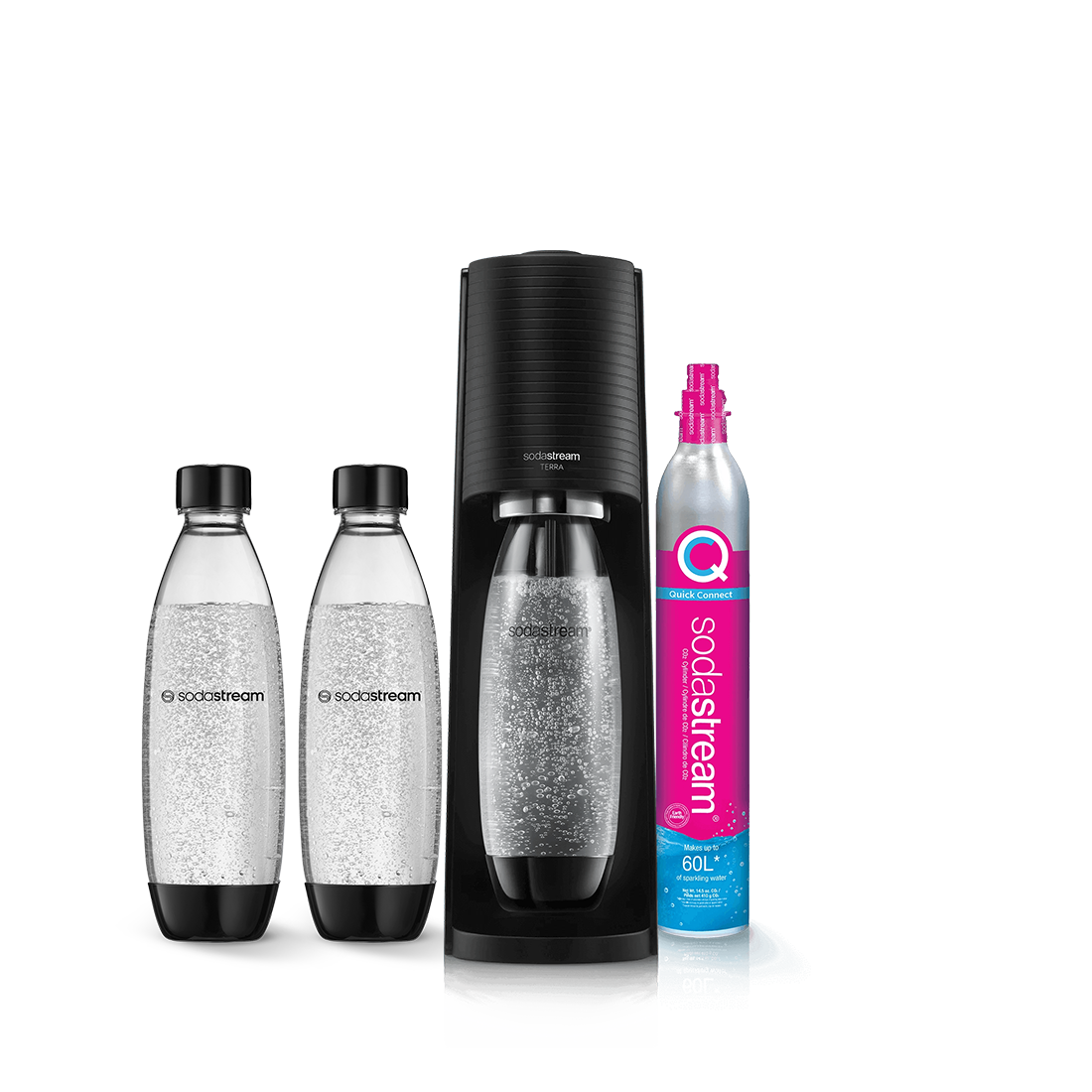 SodaStream Terra noire Pack Fraîcheur