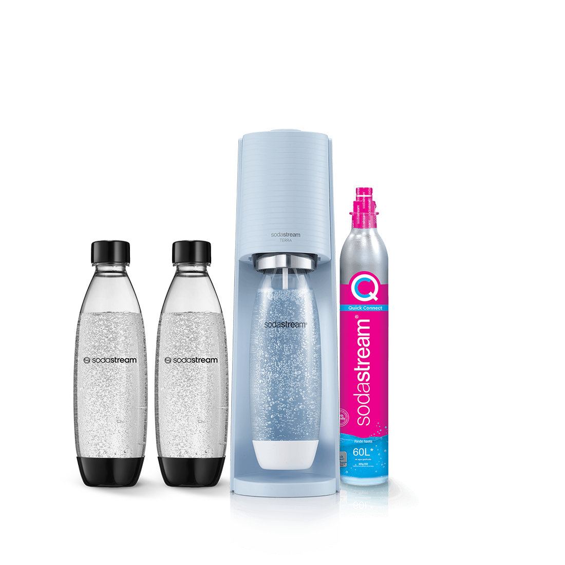 sodastream terra bleu Pack Fraîcheur