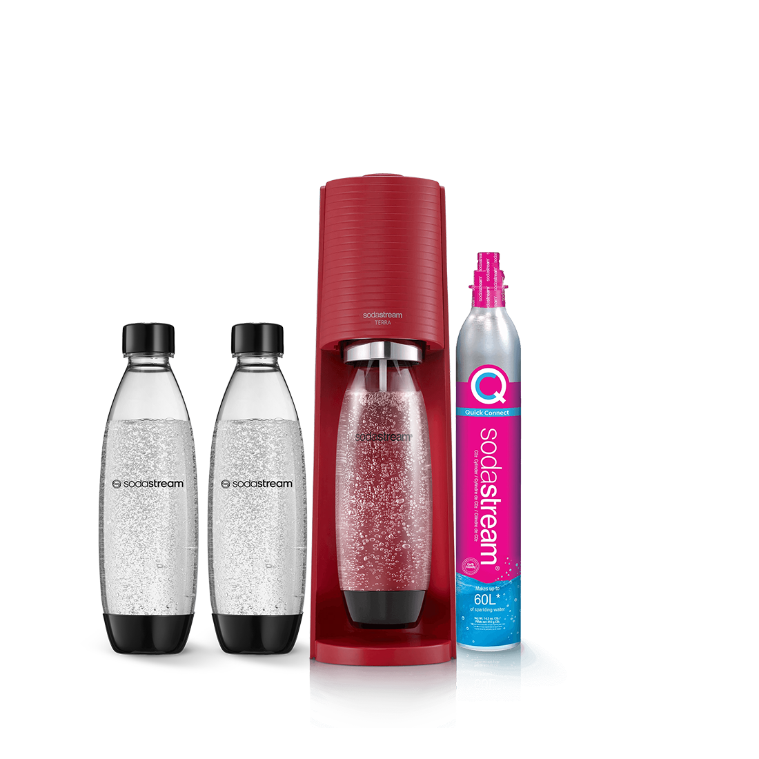 sodastream terra rouge Pack Fraîcheur