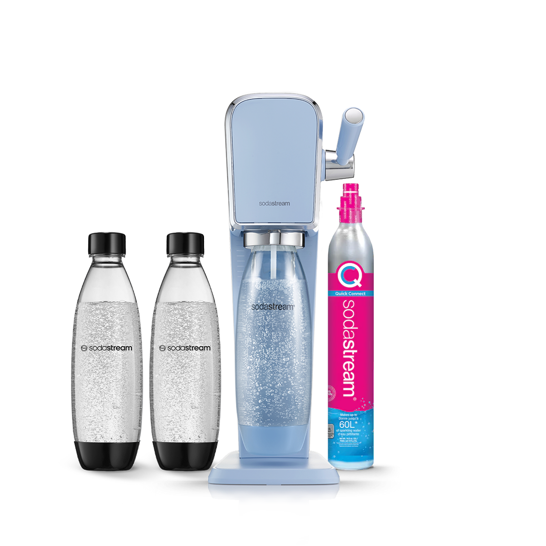 sodastream art Bleu Pastel Pack Fraîcheur