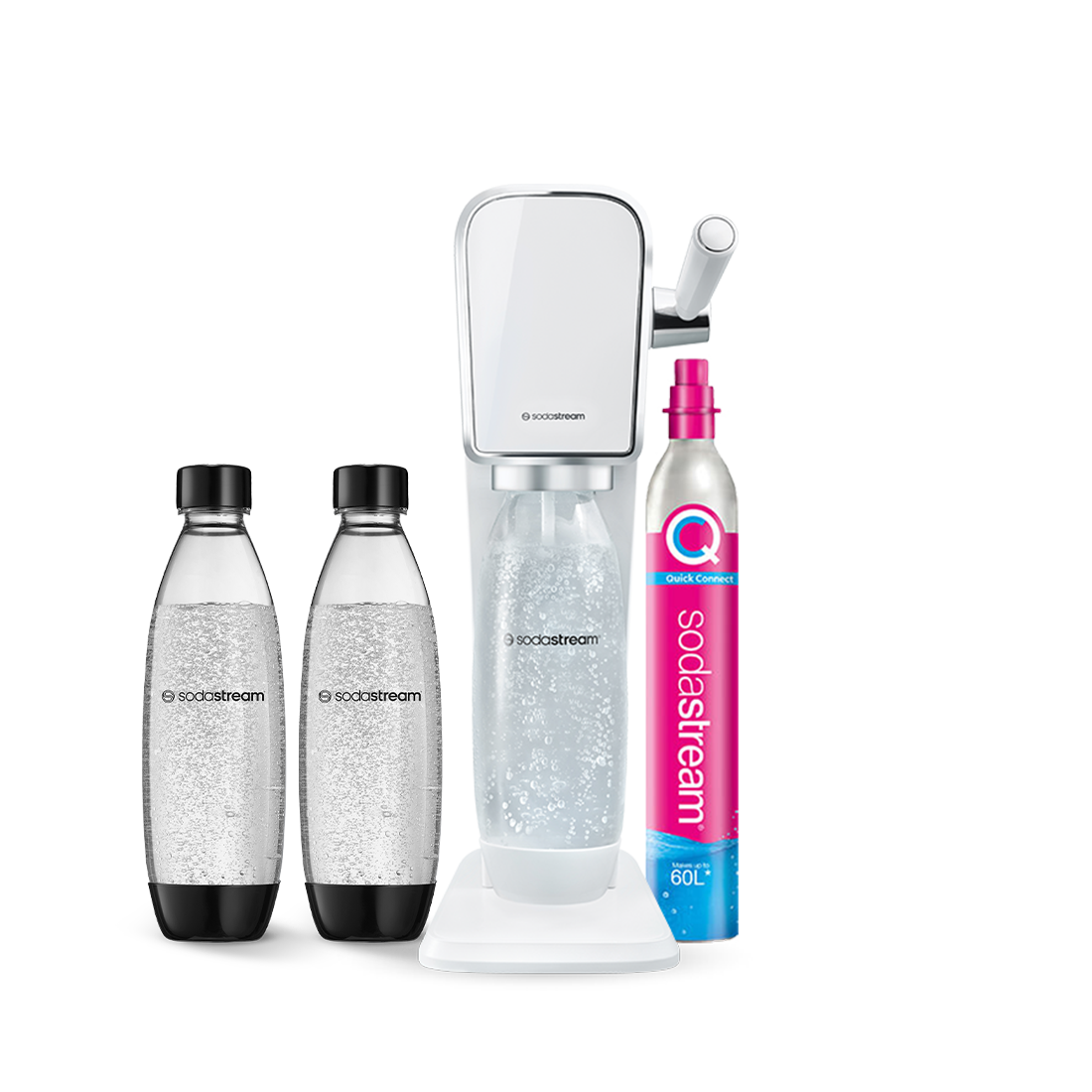 sodastream art blanche Pack Fraîcheur