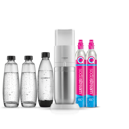 sodastream duo blanche Machine à eau Gazeuse pack maxi