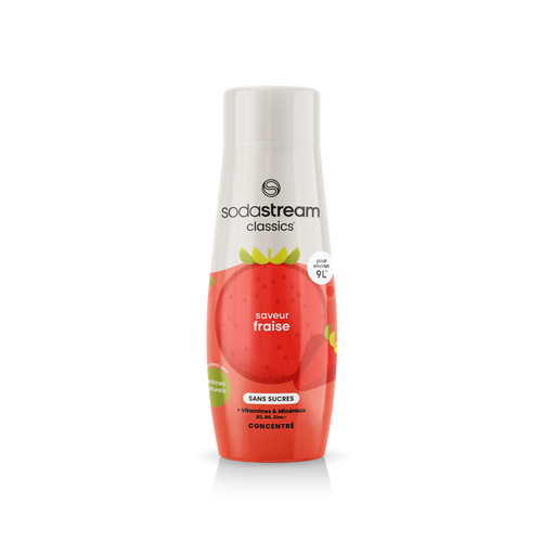 Sirop Fraise Sans Sucres