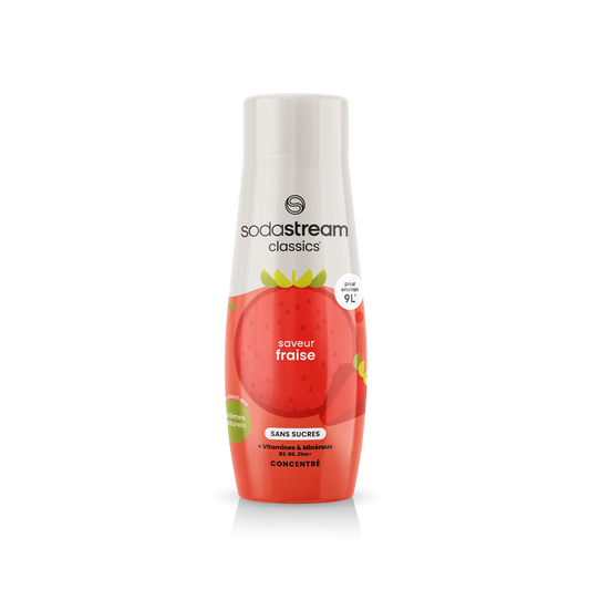 Sirop Fraise Sans Sucres