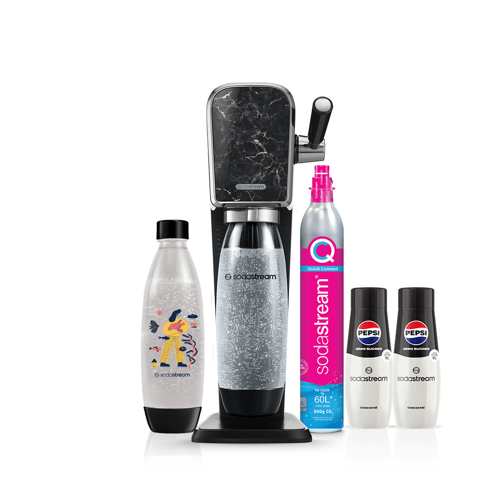 sodastream art marble Pack Saveur Pepsi Zéro Sucres