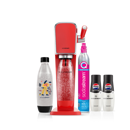 sodastream art rogue Pack Saveur Pepsi Zéro Sucres