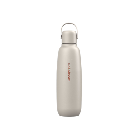 Gourde isotherme 0,9L fizz&go Cool blanche