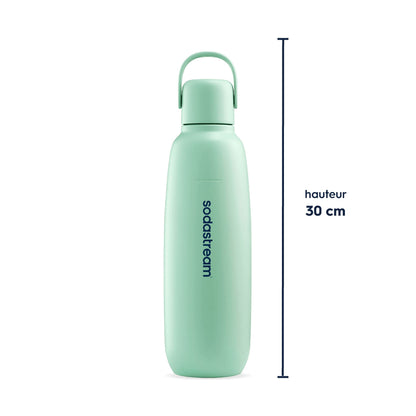 Gourde isotherme 0,9L fizz&go Cool vert pistache