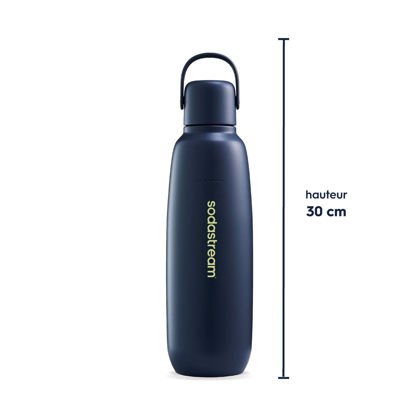 Gourde isotherme 0,9L fizz&go Cool bleue