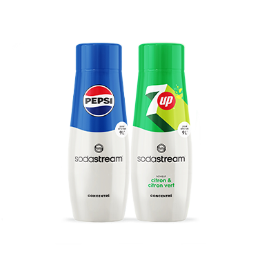 DUO PACK Sirop Pepsi et 7Up