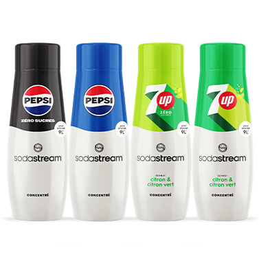 MEGA PACK Sirop Pepsi et 7Up