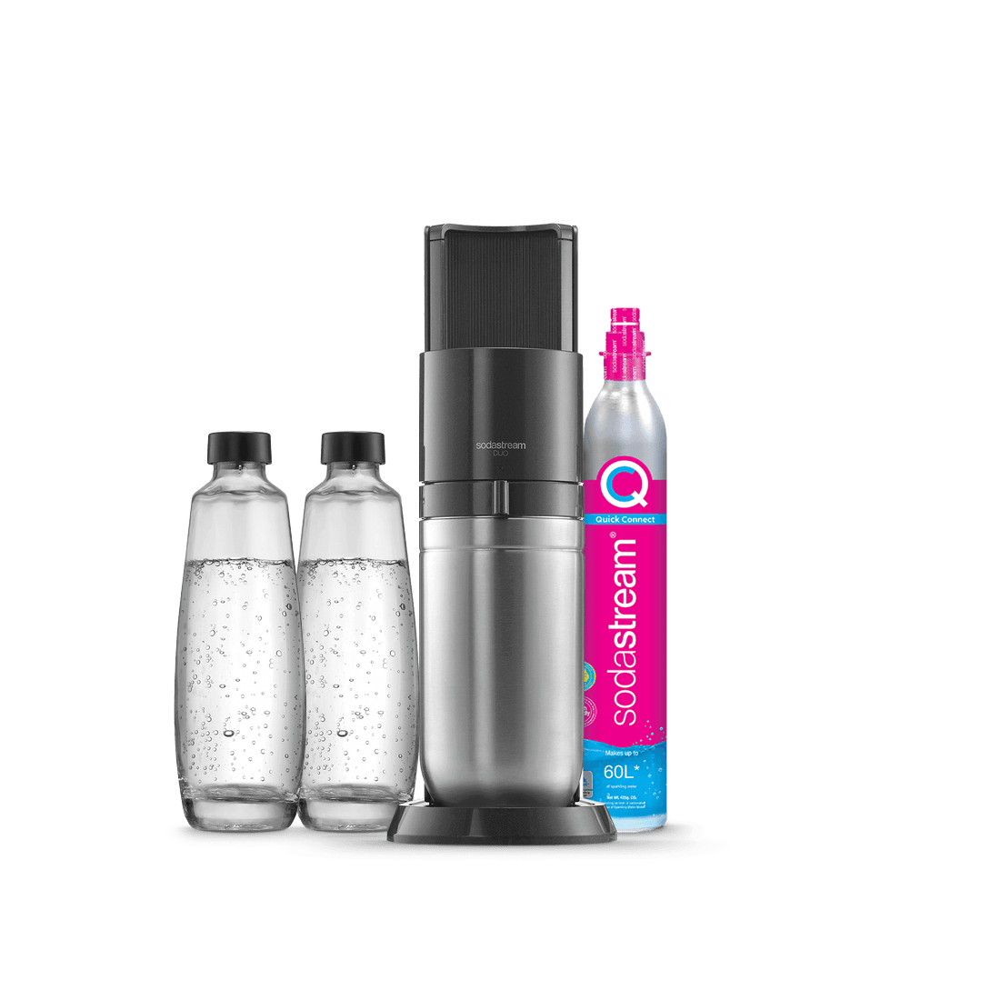 sodstream noir duo Machine pack promo